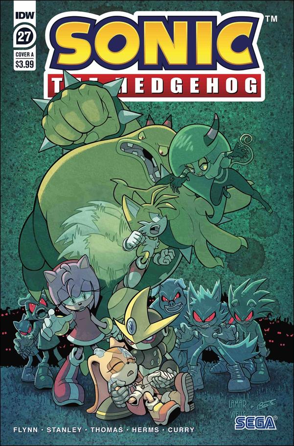 Sonic the Hedgehog (2018) issue 27 Lamar Wells Cover