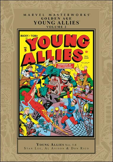 Marvel Masterworks: Golden Age Young Allies issue 2 Gold Dust Jacket