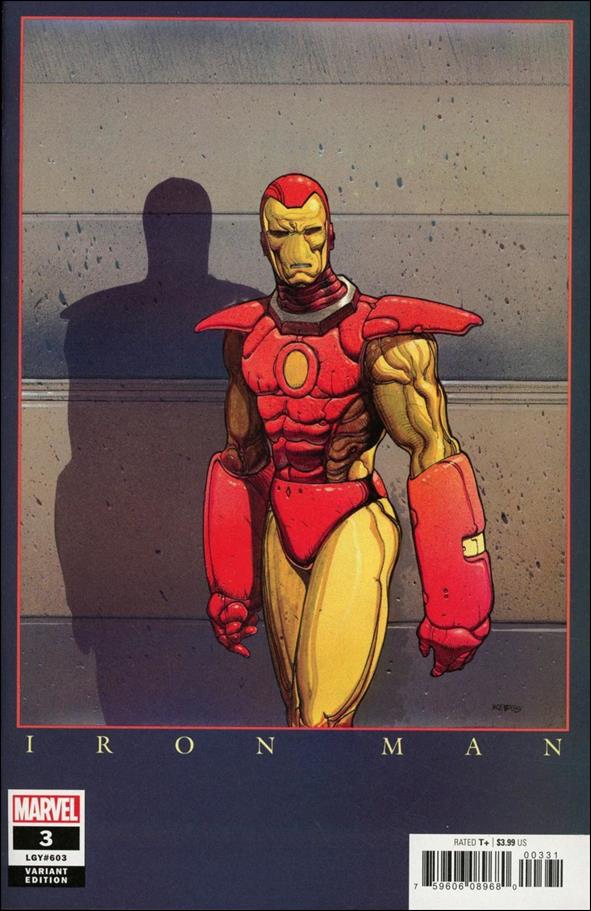 Tony Stark: Iron Man issue 3-C Moebius Cover