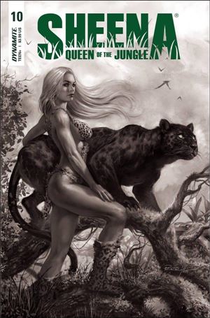 Sheena: Queen of the Jungle (2021) issue 10-H Lucio Parrillo 1:25 B&W Cover