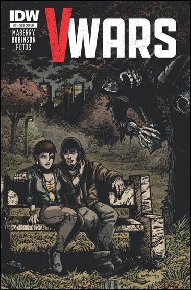 V-Wars issue 3-B Kevin Eastman Subscription Cover