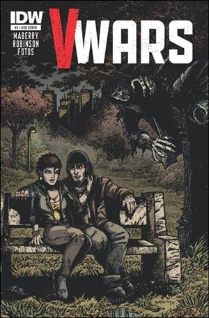 V-Wars issue 3-B Kevin Eastman Subscription Cover