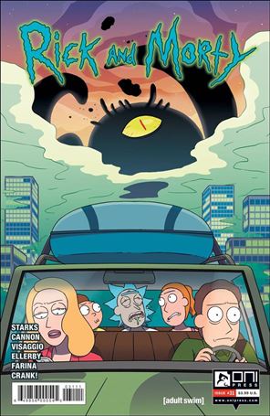 Rick and Morty (2015) issue 31 CJ Cannon Cover