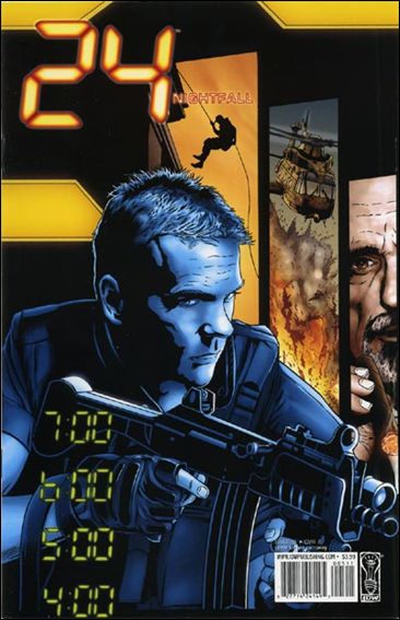 24: Nightfall issue 5 Color Cover
