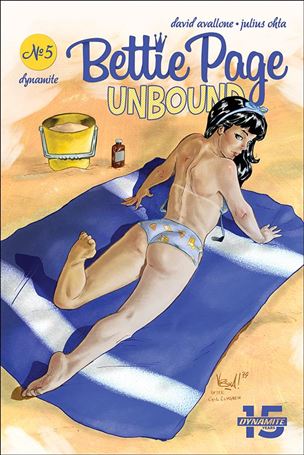 Bettie Page: Unbound issue 5-C Vincenzo Federici Cover