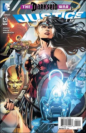 Justice League (2011) issue 42 Jason Fabok Cover