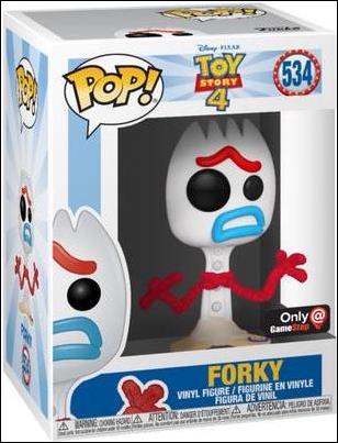 POP! Disney figure 534 Forky (Sad) GameStop