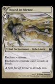 Magic the Gathering: Future Sight (Base Set) card 20 Bound in Silence