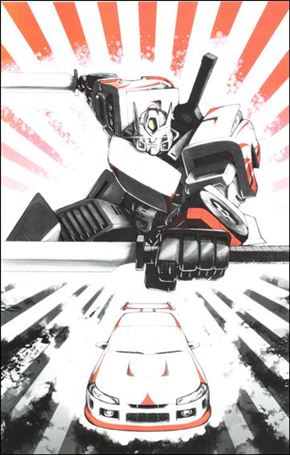 Transformers Spotlight issue nn22-C Drift - Casey Coller 1:10 Virgin Cover
