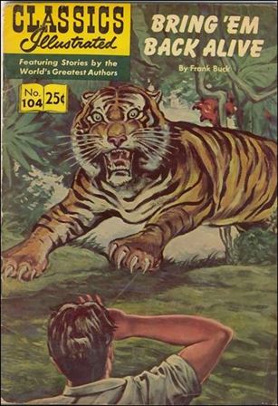 Classic Comics/Classics Illustrated issue 104-H HRN 169 - Cardstock Cover