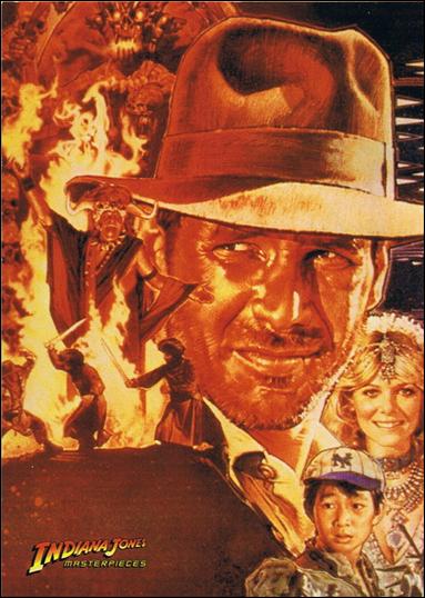 Indiana Jones Masterpieces (Base Set) card 59 IJ2: General Release One-Sheet