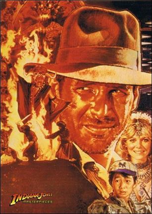 Indiana Jones Masterpieces (Base Set) card 59 IJ2: General Release One-Sheet