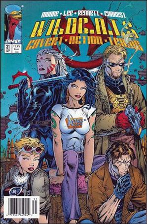 WildC.A.T.s: Covert Action Teams issue 31-B Newsstand Edition / Price Variant