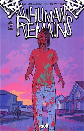 Human Remains (2021) issue 4-B Joshua Hixson Cover