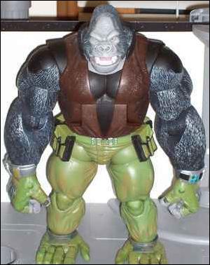 Legendary Comic Book Heroes (Monkeyman Series) figure 8 Monkeyman (6 Piece Build-a-Figure)
