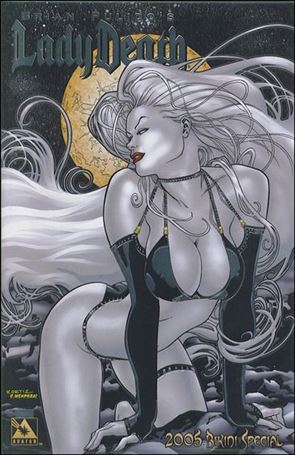 Brian Pulido's Lady Death: 2005 Bikini Special issue 1-H Platinum Foil Cover w/COA 1/1000