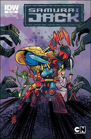 Samurai Jack issue 18 Andy Suriano Cover