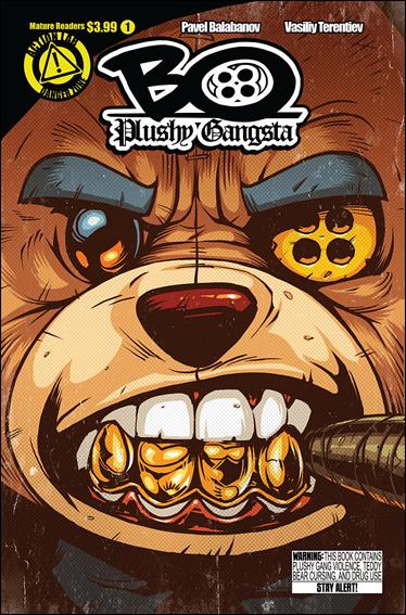 Bo, Plushy Gangsta issue 1-B Close Up Cover