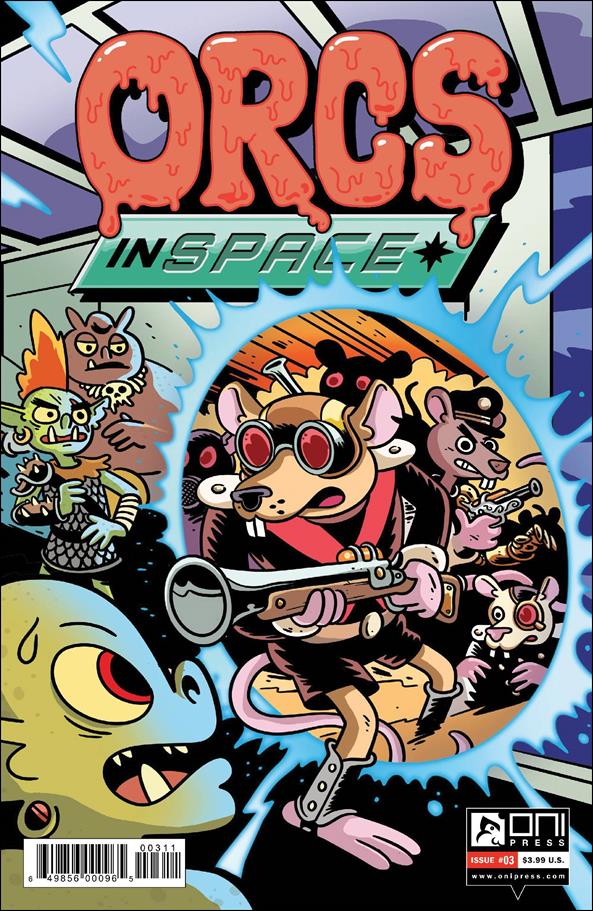 Orcs in Space issue 3 Francois Vigneault Cover