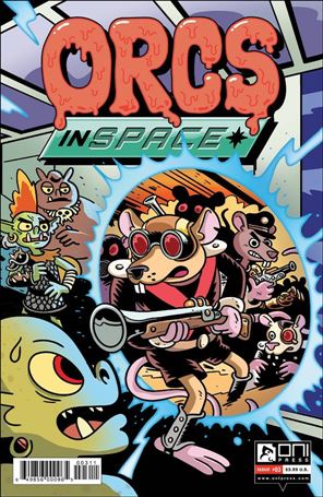 Orcs in Space issue 3 Francois Vigneault Cover