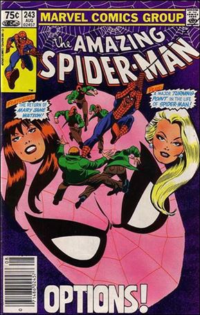 Amazing Spider-Man (1963) issue 243-B Canadian Price Cover