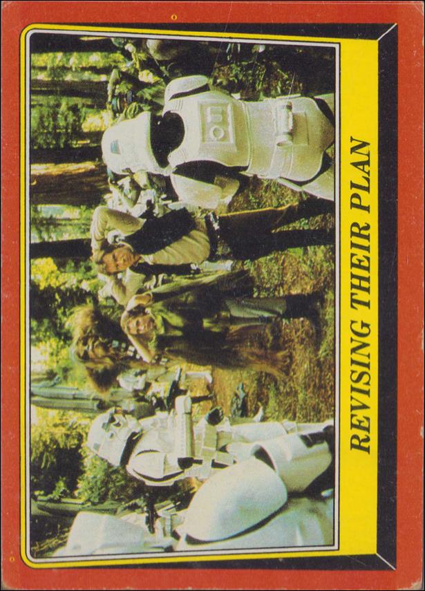 Star Wars: Return of the Jedi: Series 1 (Base Set) card 105 Revising Their Plan