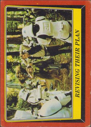 Star Wars: Return of the Jedi: Series 1 (Base Set) card 105 Revising Their Plan