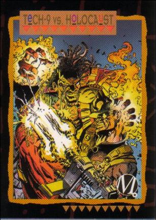 Milestone: The Dakota Universe (Base Set) card 55 Tech-9 vs Holocaust