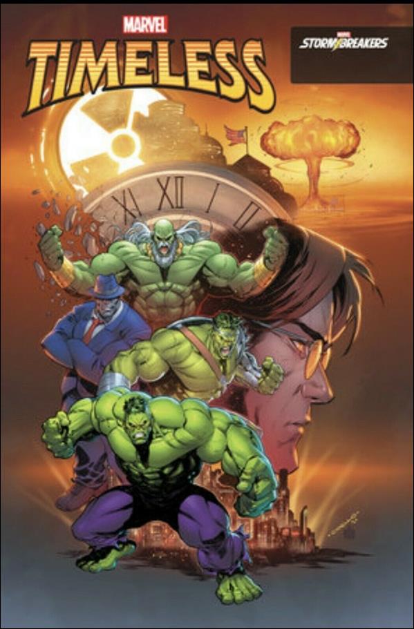 Timeless (2021) issue 1-F Iban Coello Stormbreakers Cover