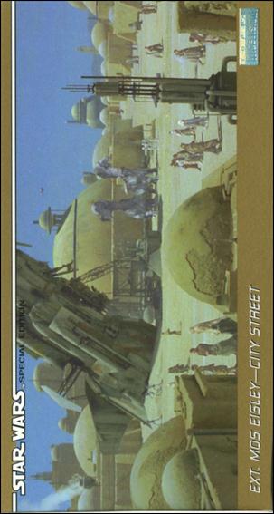Star Wars Trilogy Special Edition Widevision  (Base Set) card 12 Ext. Mos Eisley - City Street