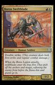 Magic the Gathering: Planechase (Base Set) card 82 Boros Swiftblade