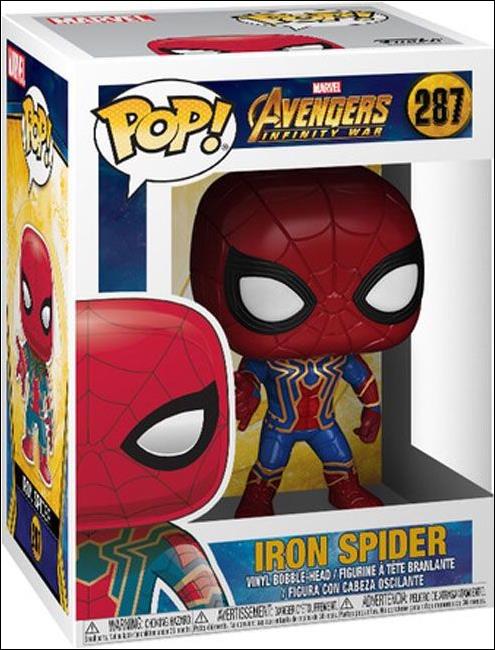 POP! Marvel figure 287 Iron Spider