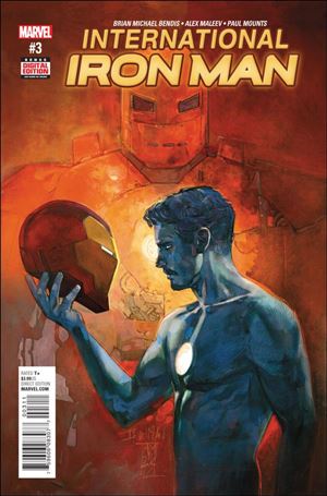 International Iron Man issue 3 Alex Maleev Cover