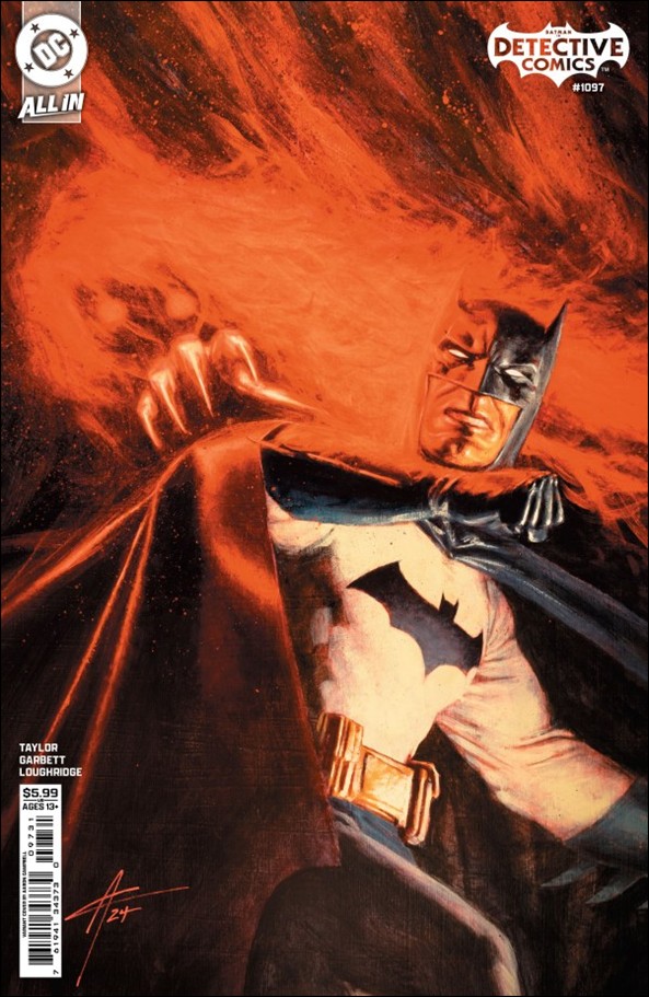 Detective Comics (1937) issue 1097-C Aaron Campbell Cardstock Cover