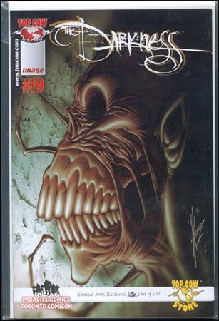 Darkness (2002) issue 19-B Paradise Comics Toronto Comicon Cover 1/500