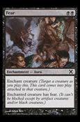 Magic the Gathering: 10th Edition (Base Set) card 142 Fear