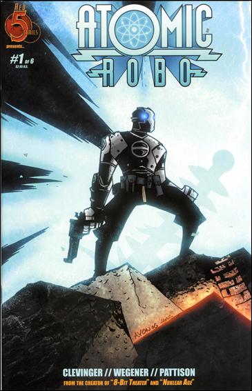 Atomic Robo issue 1 Michael Avon Oeming Cardstock Cover