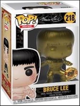 POP! Movies figure 218-C Bruce Lee (Gold) Bait Exclusive