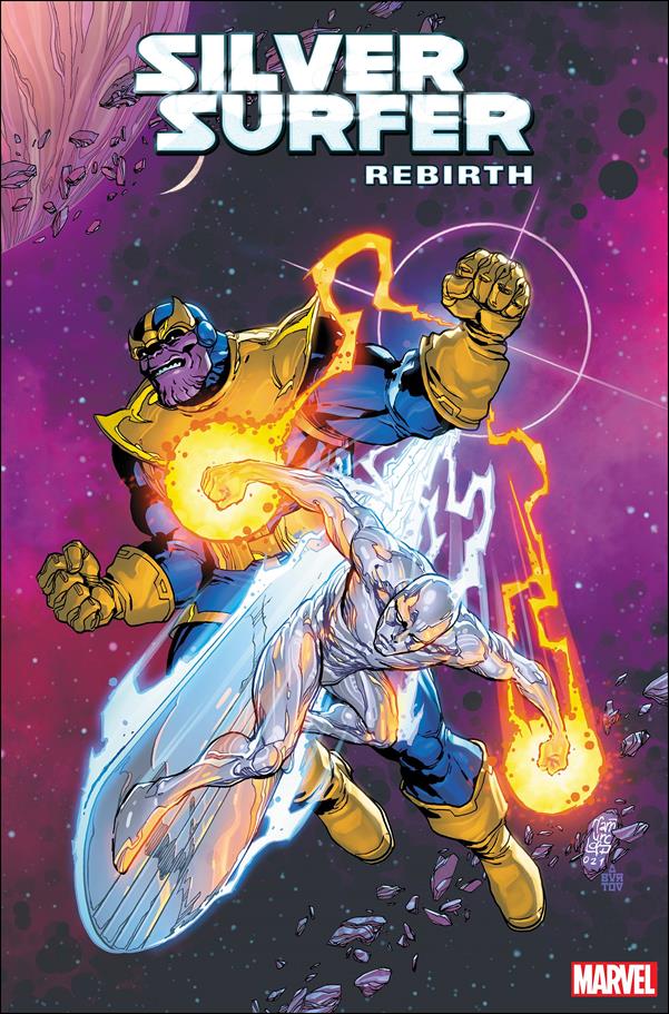 Silver Surfer Rebirth issue 1-C Giuseppe Camuncoli Cover