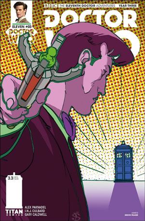 Doctor Who: The Eleventh Doctor Year Three issue 3-D Simon Fraser Cover