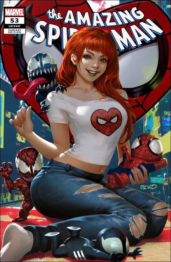 Amazing Spider-Man (2022) issue 53-I Derrick Chew Retailer Exclusive Trade Dress Cover