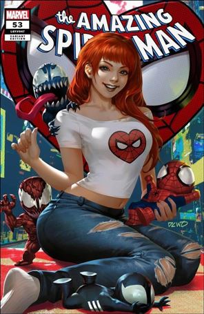Amazing Spider-Man (2022) issue 53-I Derrick Chew Retailer Exclusive Trade Dress Cover