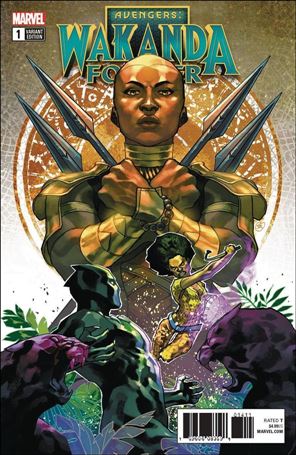 Avengers: Wakanda Forever issue 1-B Yasmine Putri Cover