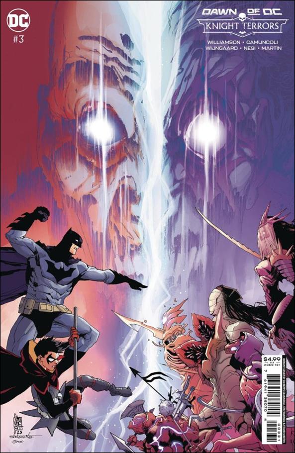 Knight Terrors issue 3-C Guiseppe Camuncoli Cardstock Cover