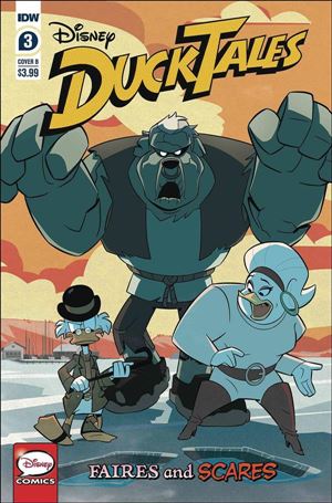 Ducktales: Faires and Scares issue 3-B Cristina Stella Cover