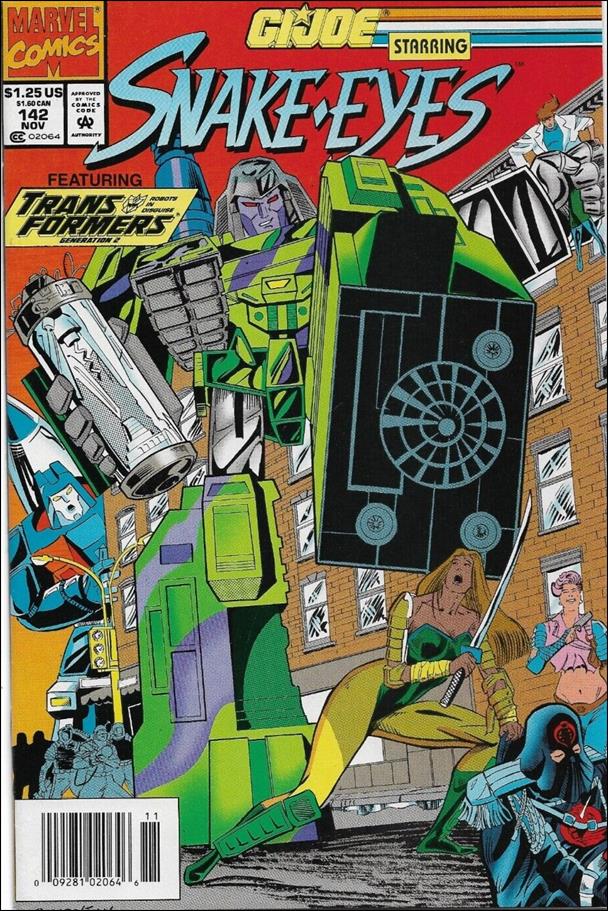 G.I. Joe: A Real American Hero issue 142-B Newsstand Cover