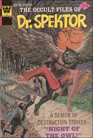 Occult Files of Dr. Spektor issue 22-B Whitman Cover