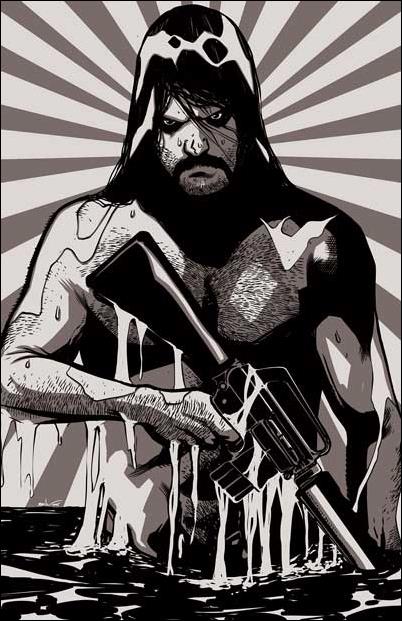 Clandestino issue 1-F Forbidden Planet/Jetpack Comics B&W Cover 1/250