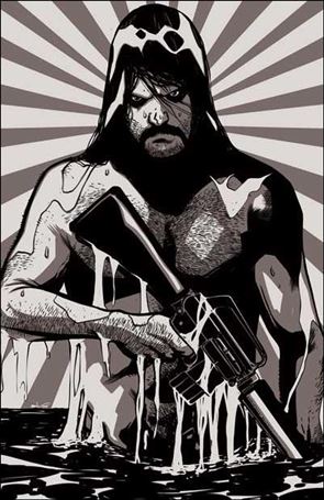 Clandestino issue 1-F Forbidden Planet/Jetpack Comics B&W Cover 1/250