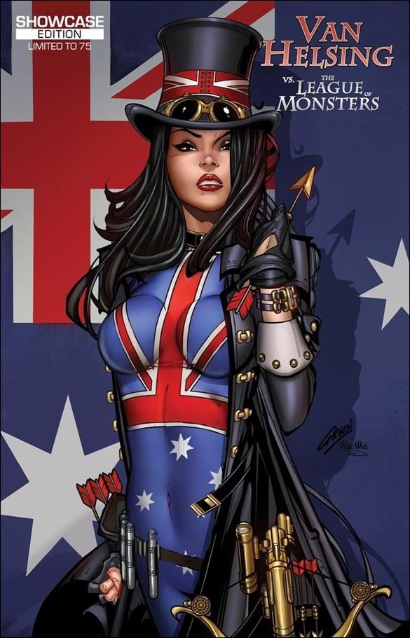 Van Helsing vs the League of Monsters issue 1-M Paul Green Showcase Edition Cover 1/75